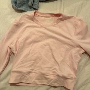 Light Pink Long Sleeve Sweatshirt